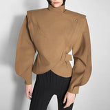 Futuristic Asymmetrical  Blazer Jacket