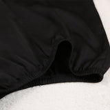 Elegant Black Pajama Set