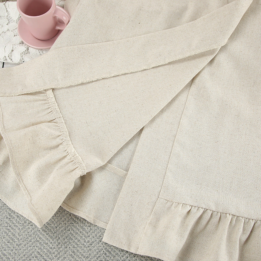 Ruffled Blazer and Shorts Set