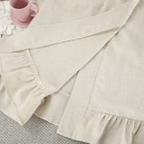 Ruffled Blazer and Shorts Set