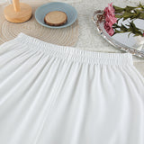 Wide-Leg Pants and Long Sleeve Top