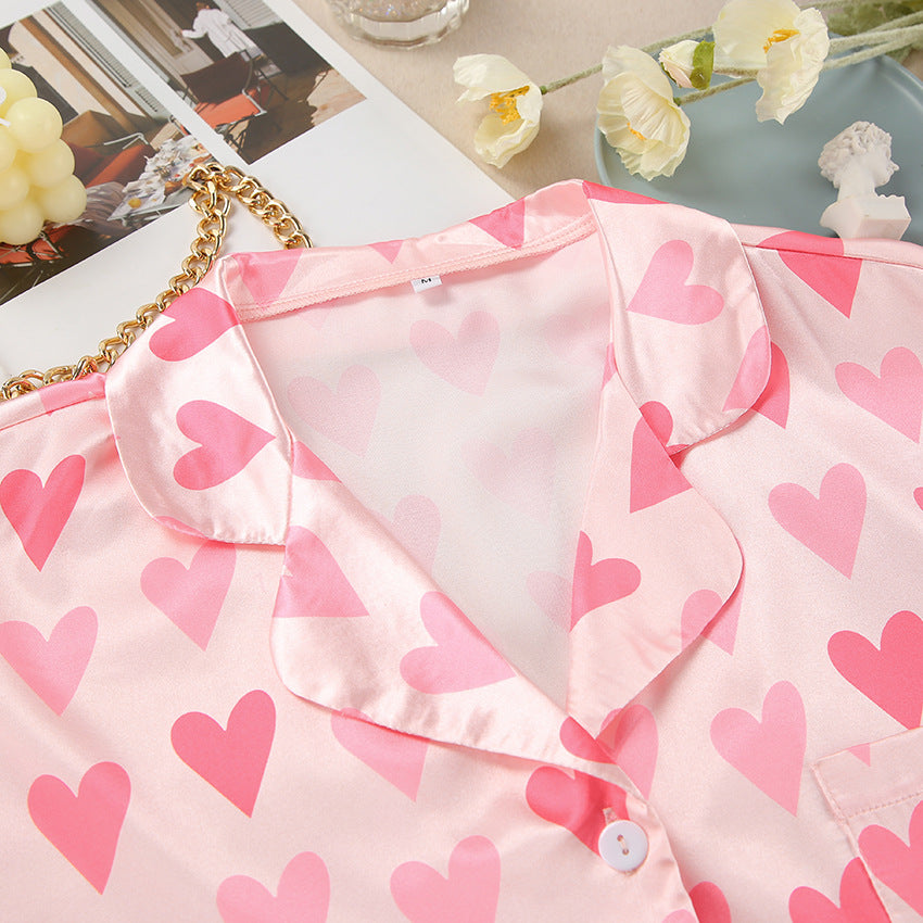 Button-Down Top and Loose Pants