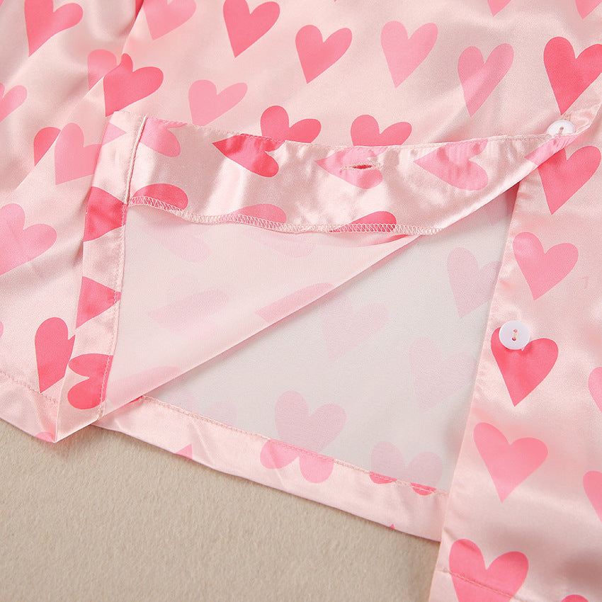 Button-Down Top and Loose Pants