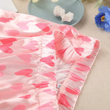 Button-Down Top and Loose Pants