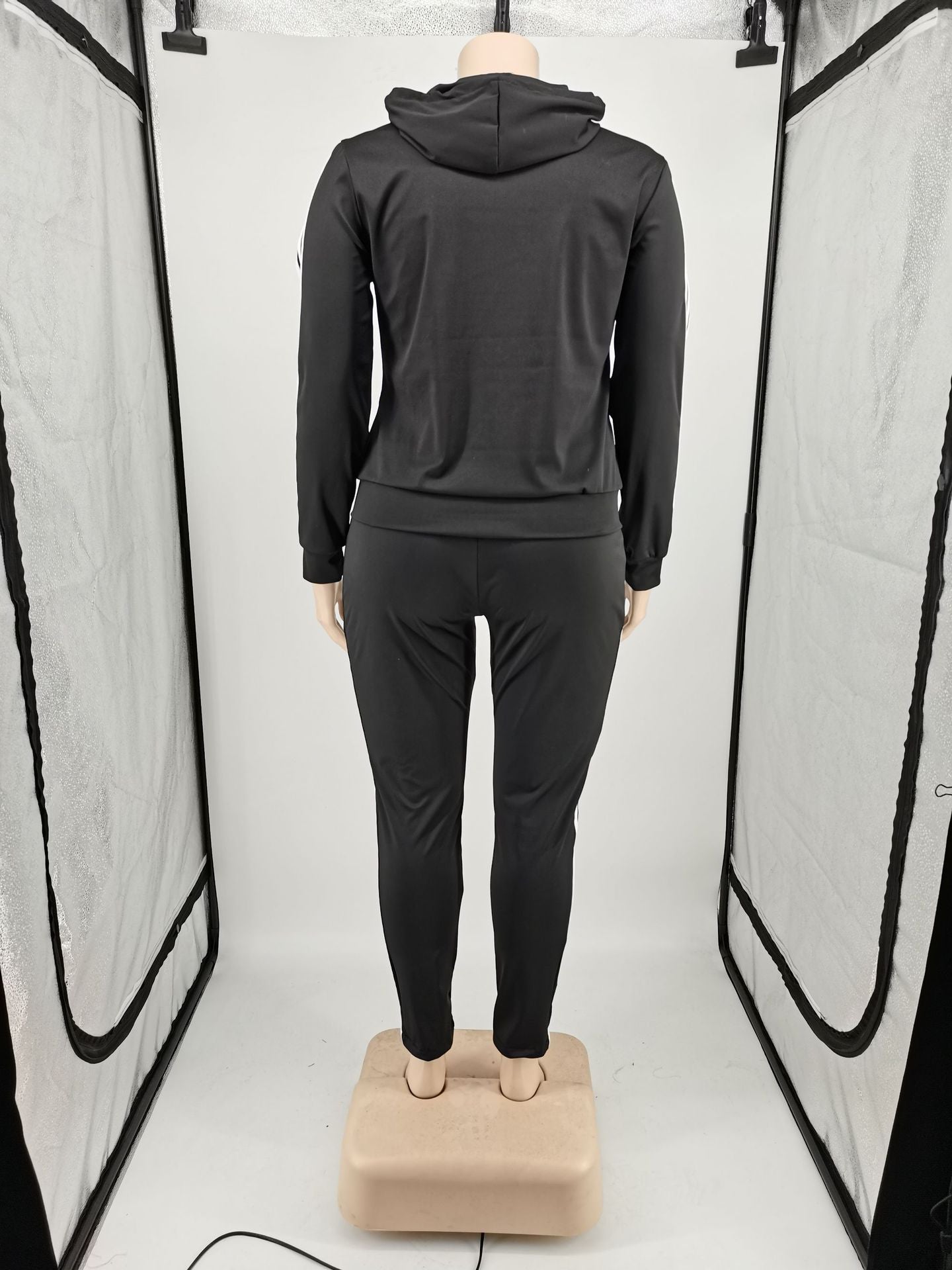 Athletic Tracksuit with Side Stripe Details