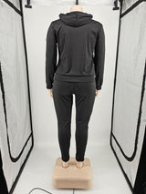 Athletic Tracksuit with Side Stripe Details