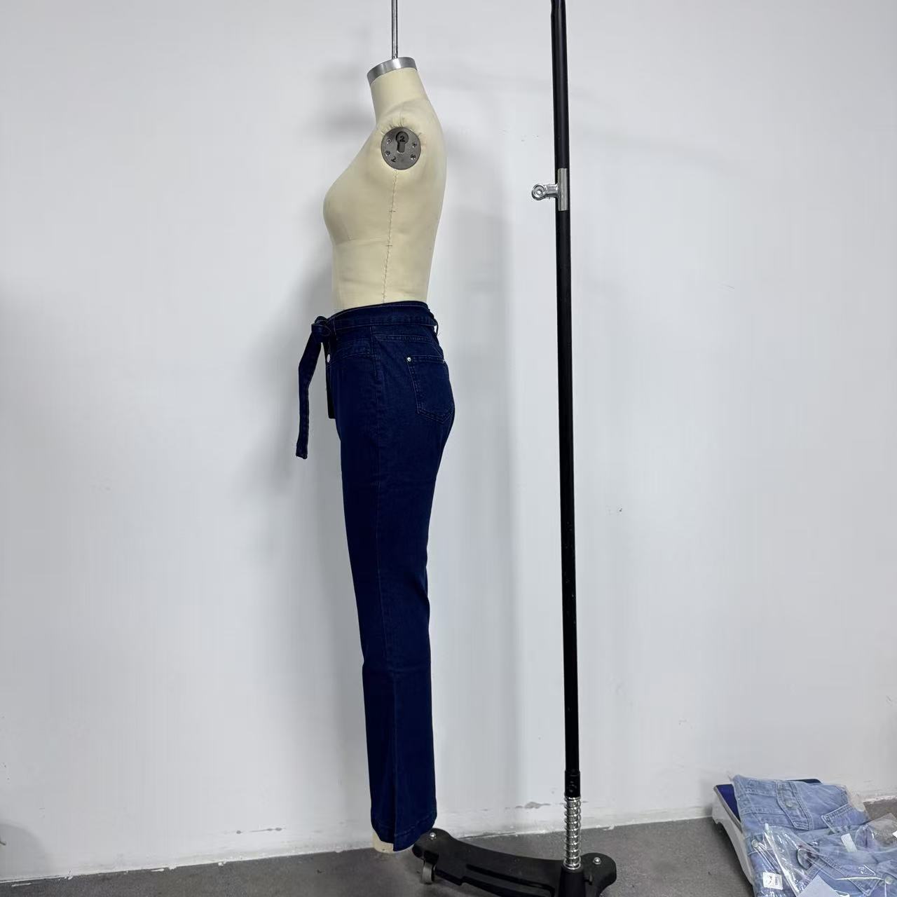 Stylish High-Waisted Flared Jeans