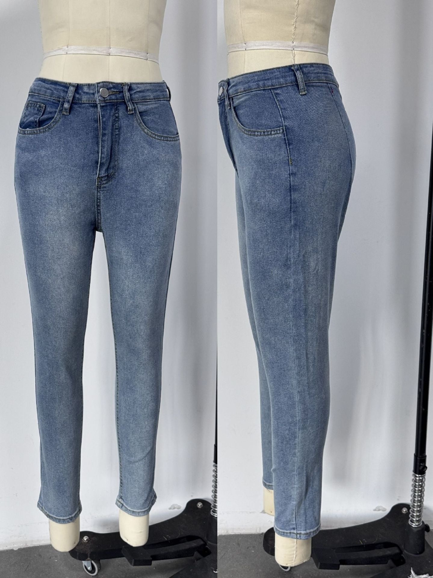 Slim Fit Light Wash Jeans