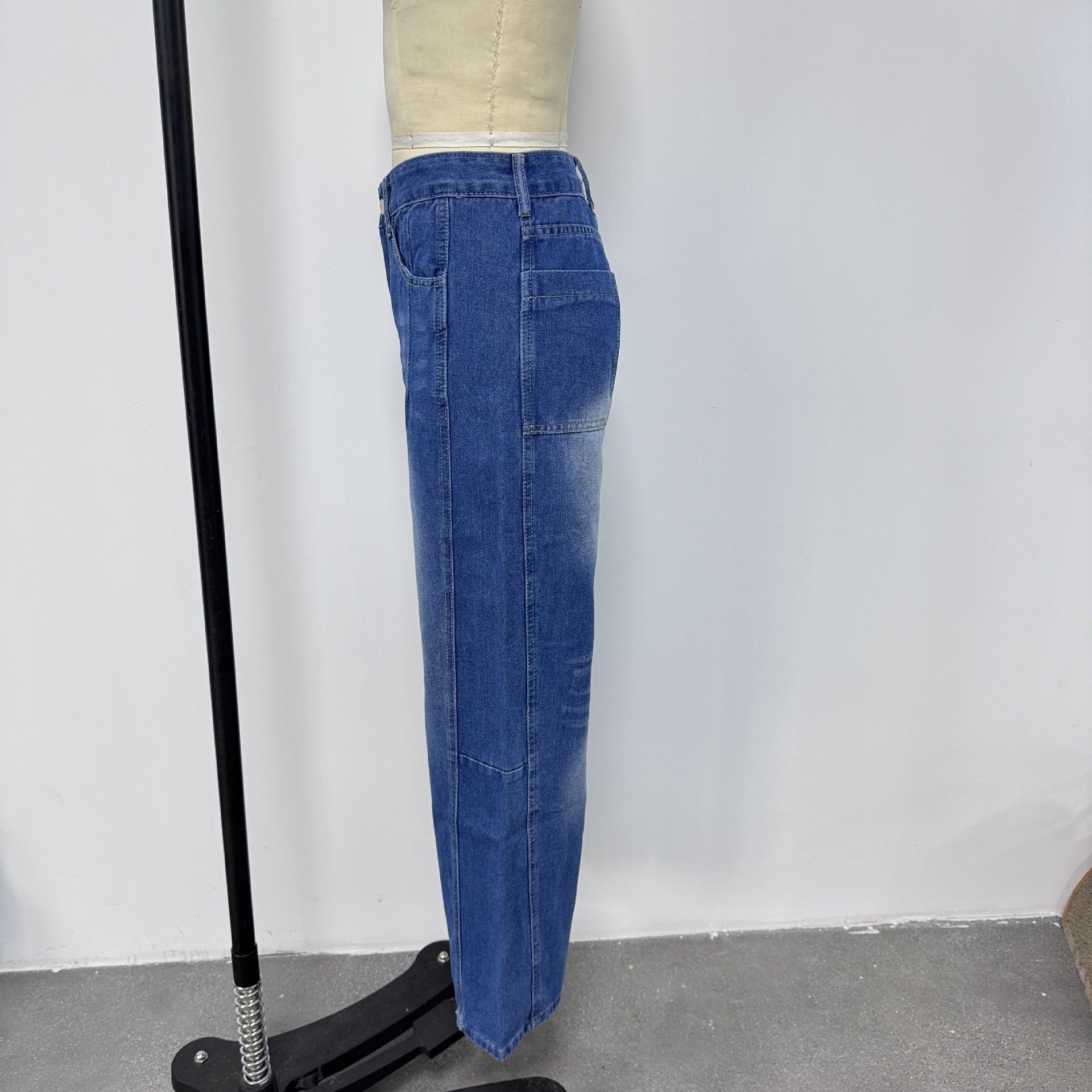 High-Waisted Wide-Leg Jeans