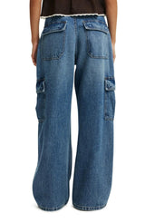 Casual Oversized Cargo Jeans