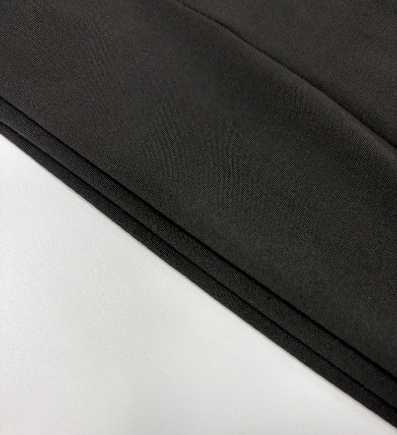 Lace-Trim Long Sleeve Top