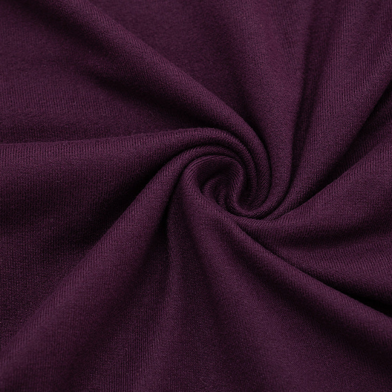 Long Sleeve Maxi Dress with Draped Waist