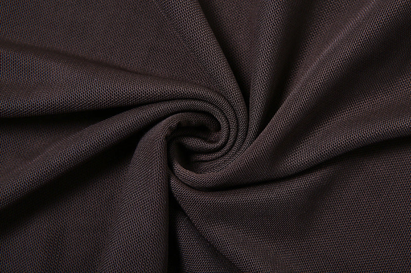 Sheer Dress with Deep V-Neck