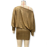 Glamorous One-Shoulder Knit Dress
