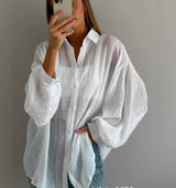 Oversized Button-Up Shirt