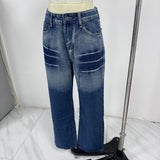 High-Waisted Wide-Leg Jeans