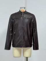 Classic Faux Leather Biker Jacket