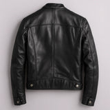 Classic Faux Leather Biker Jacket