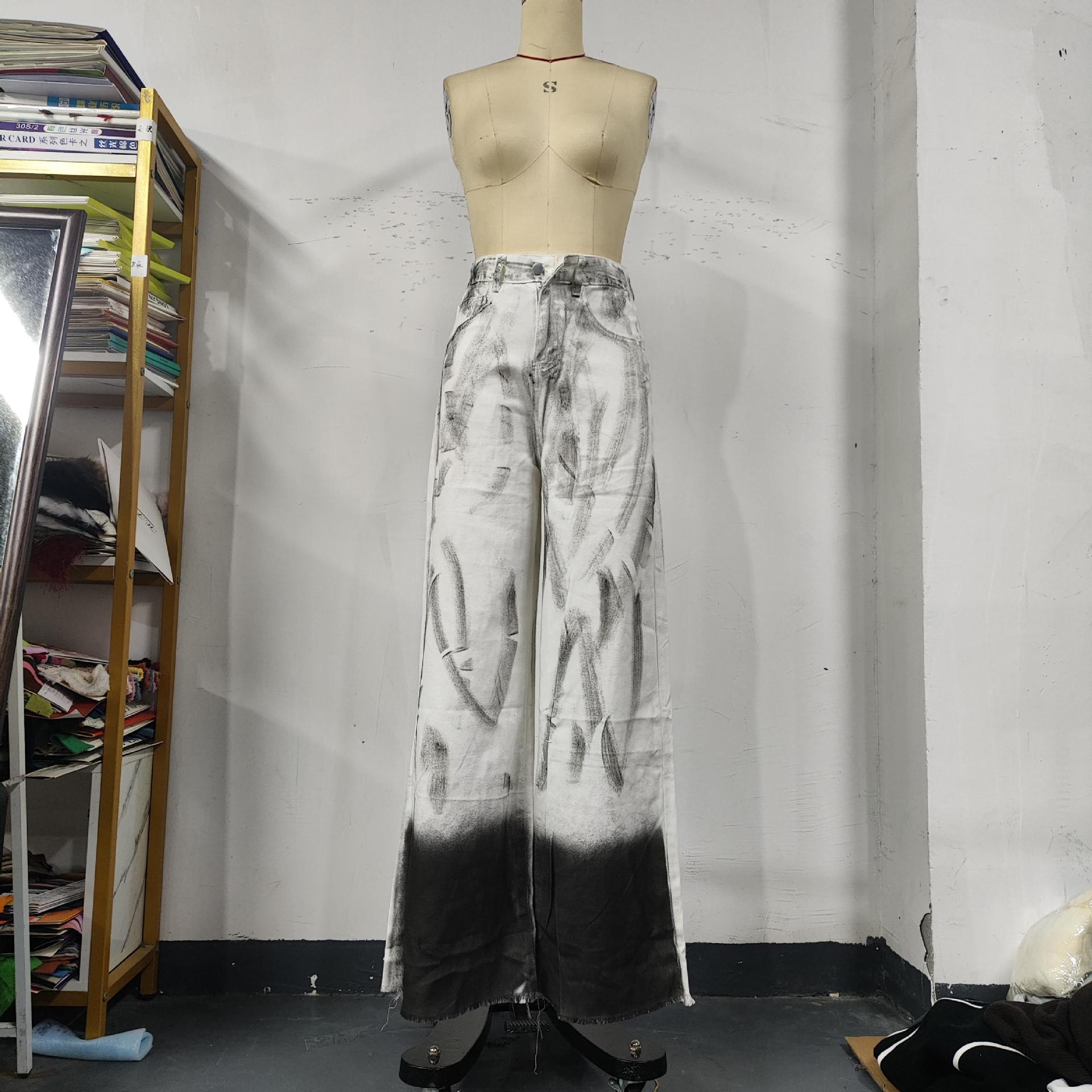 Street Style Wide-Leg Pants