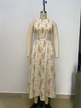 Stylish Floral Maxi Dress