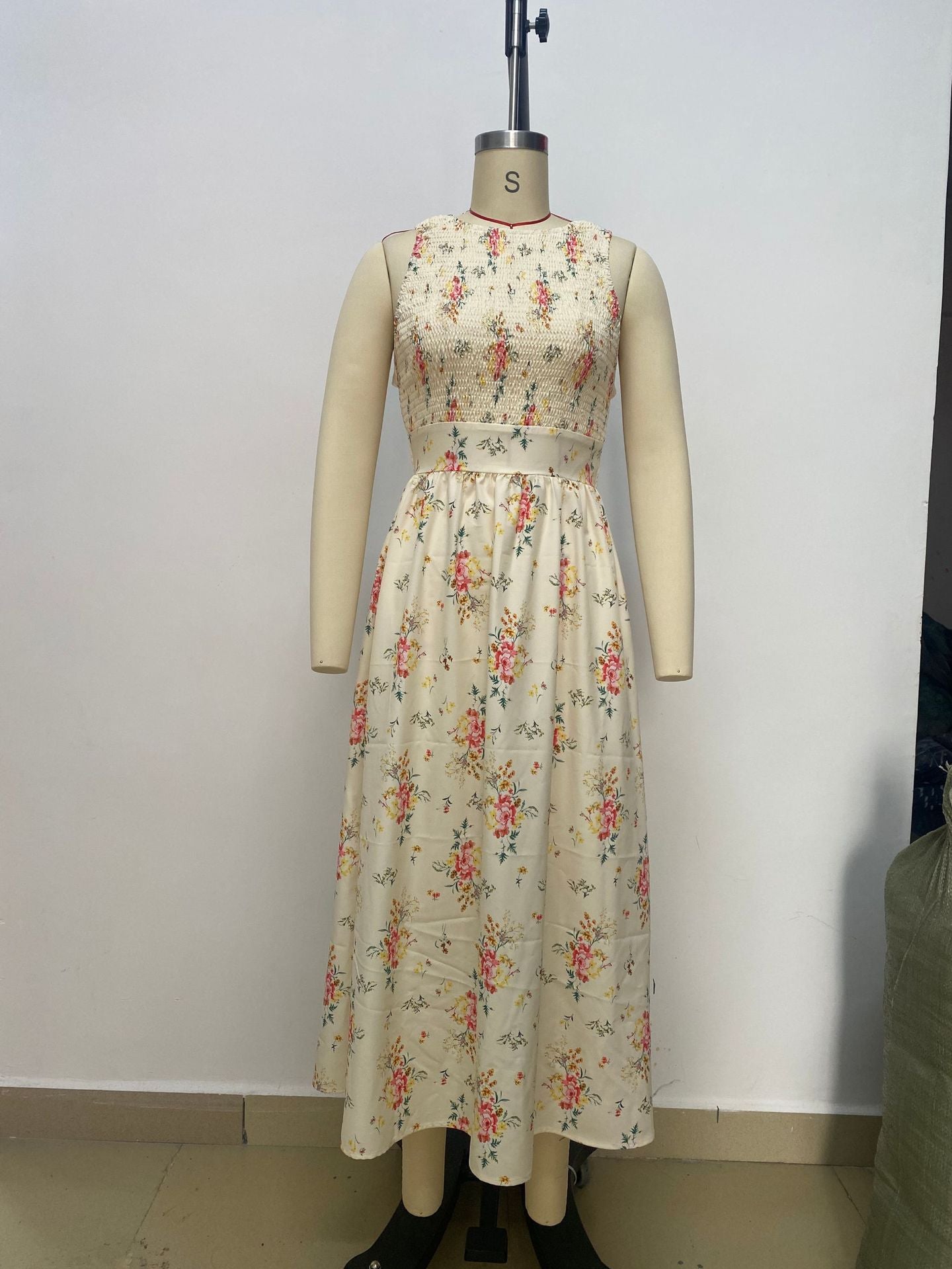 Stylish Floral Maxi Dress