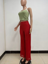 Glamorous Sequin Wide-Leg Pants
