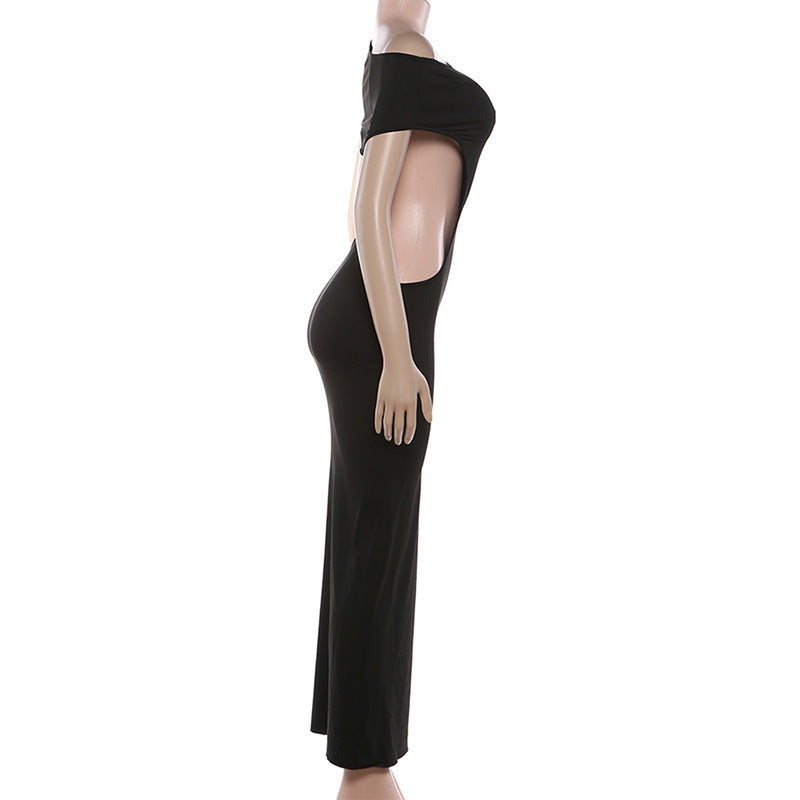 Cut-Out Bodycon Maxi Dress