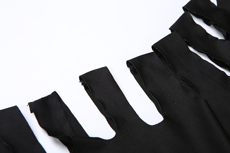 Cut-Out Bodycon Maxi Dress
