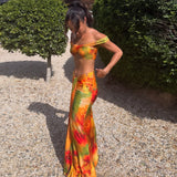 Vibrant Tie-Dye Two-Piece Set
