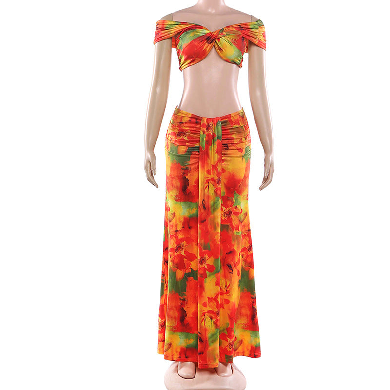 Vibrant Tie-Dye Two-Piece Set