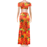 Vibrant Tie-Dye Two-Piece Set