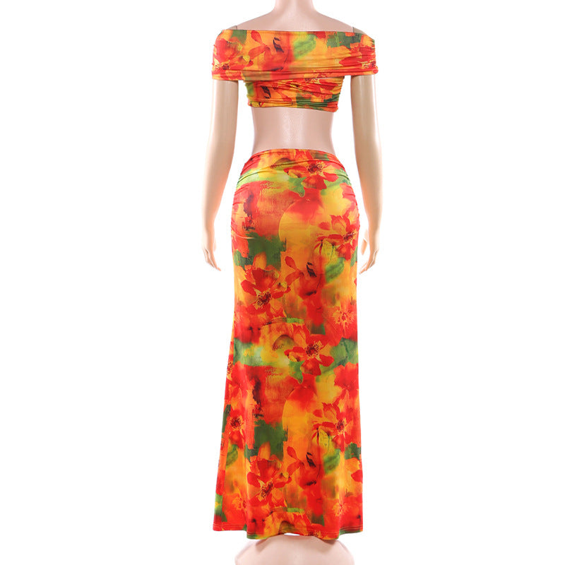 Vibrant Tie-Dye Two-Piece Set