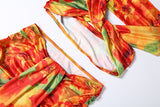 Vibrant Tie-Dye Two-Piece Set