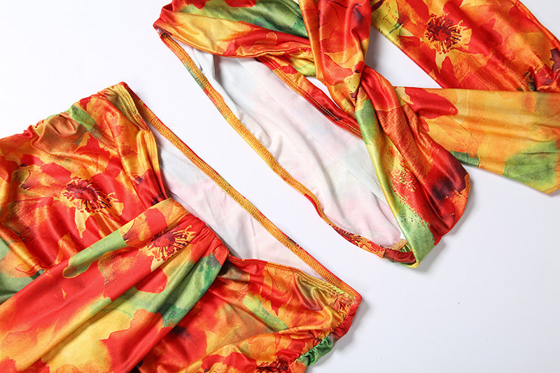 Vibrant Tie-Dye Two-Piece Set