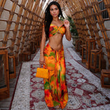 Vibrant Tie-Dye Two-Piece Set