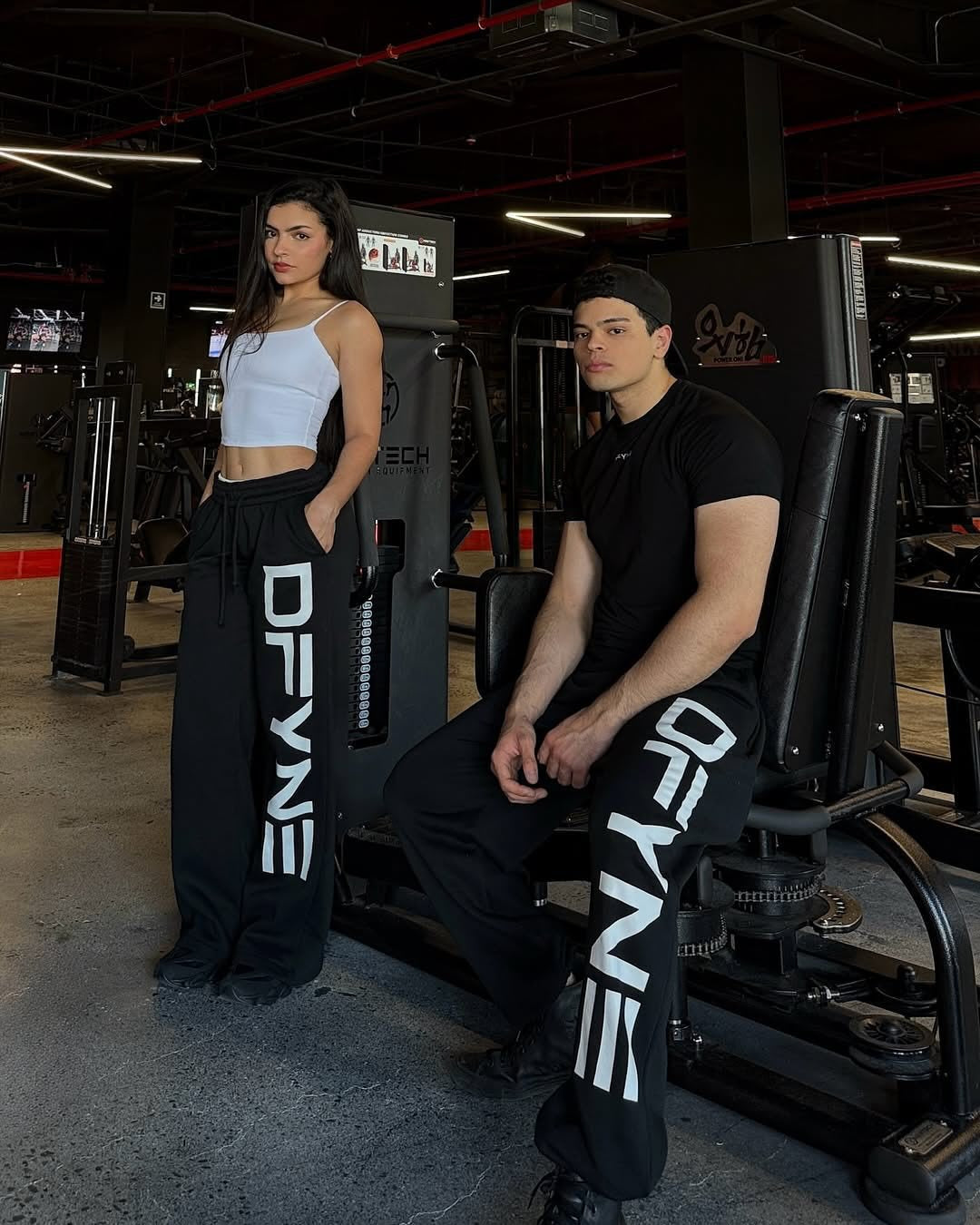 Athleisure Sweatpants with  Print