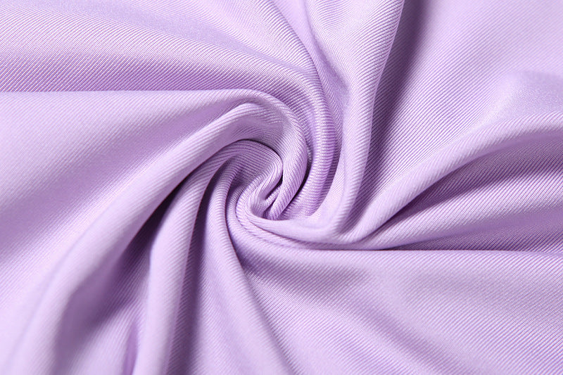 Asymmetric Mini Dress with Drape Detail