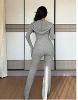 Cozy Ribbed Zip-Up Top & Pants