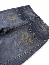 Baggy Distressed Denim Pants