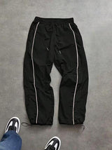 Jogger Pants with Side Stripes