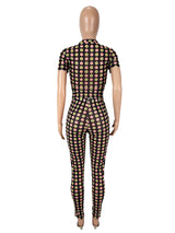 Chic Polka Dot Two-Piece  Set