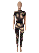 Chic Polka Dot Two-Piece  Set