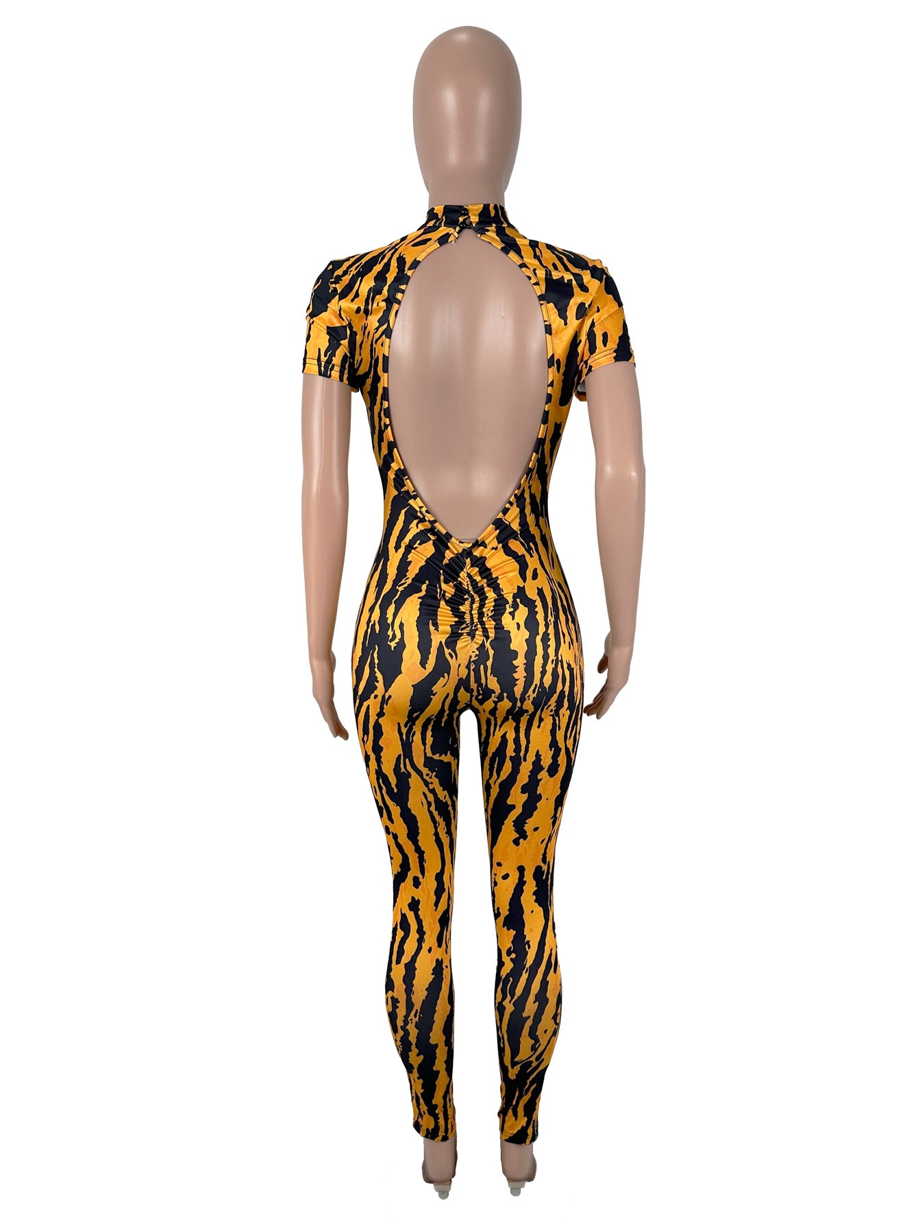 Animal Print Jumpsuit