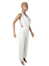 Halter Strapless Tops with Wide Leg Pants