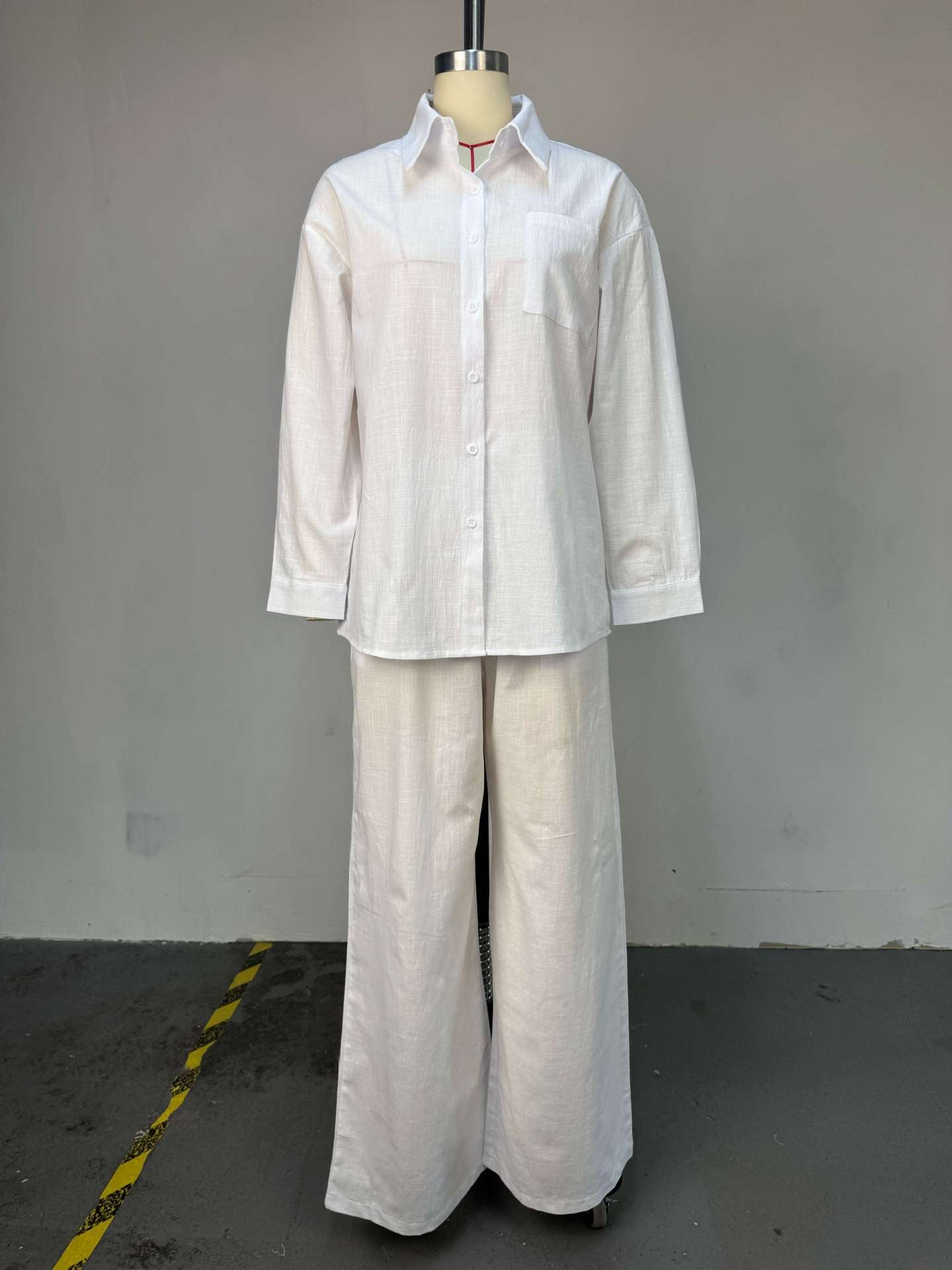 Effortless Chic White Co-Ord Set