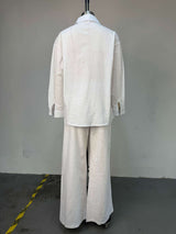 Effortless Chic White Co-Ord Set