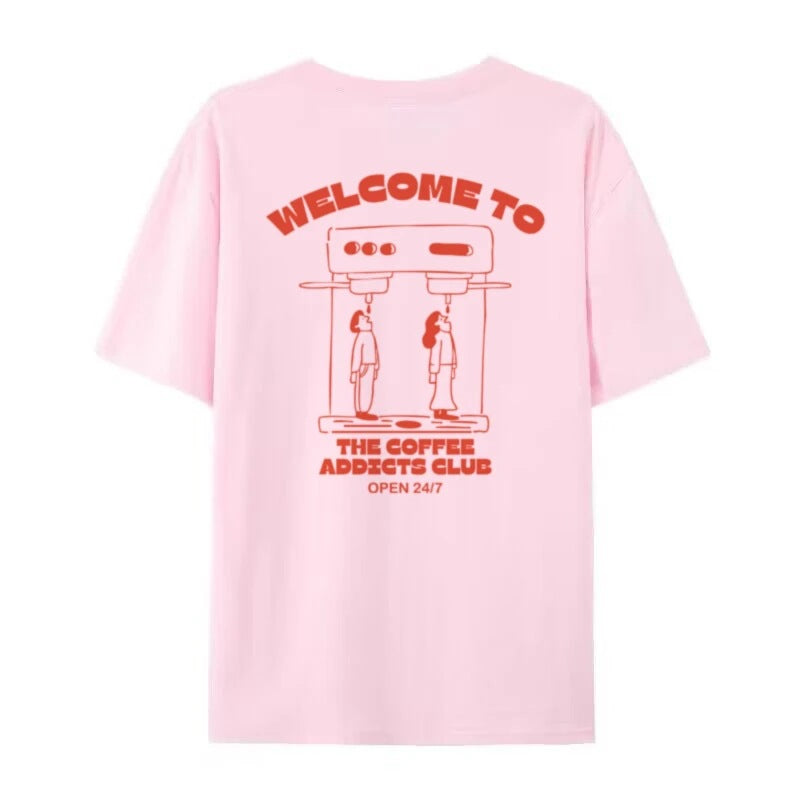 Welcome to The Coffee Addicts Club T-Shirt