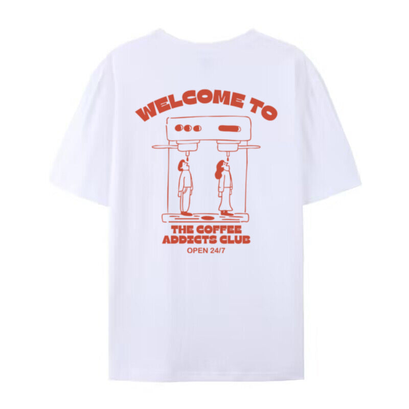 Welcome to The Coffee Addicts Club T-Shirt