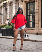 Casual Chic Black Top