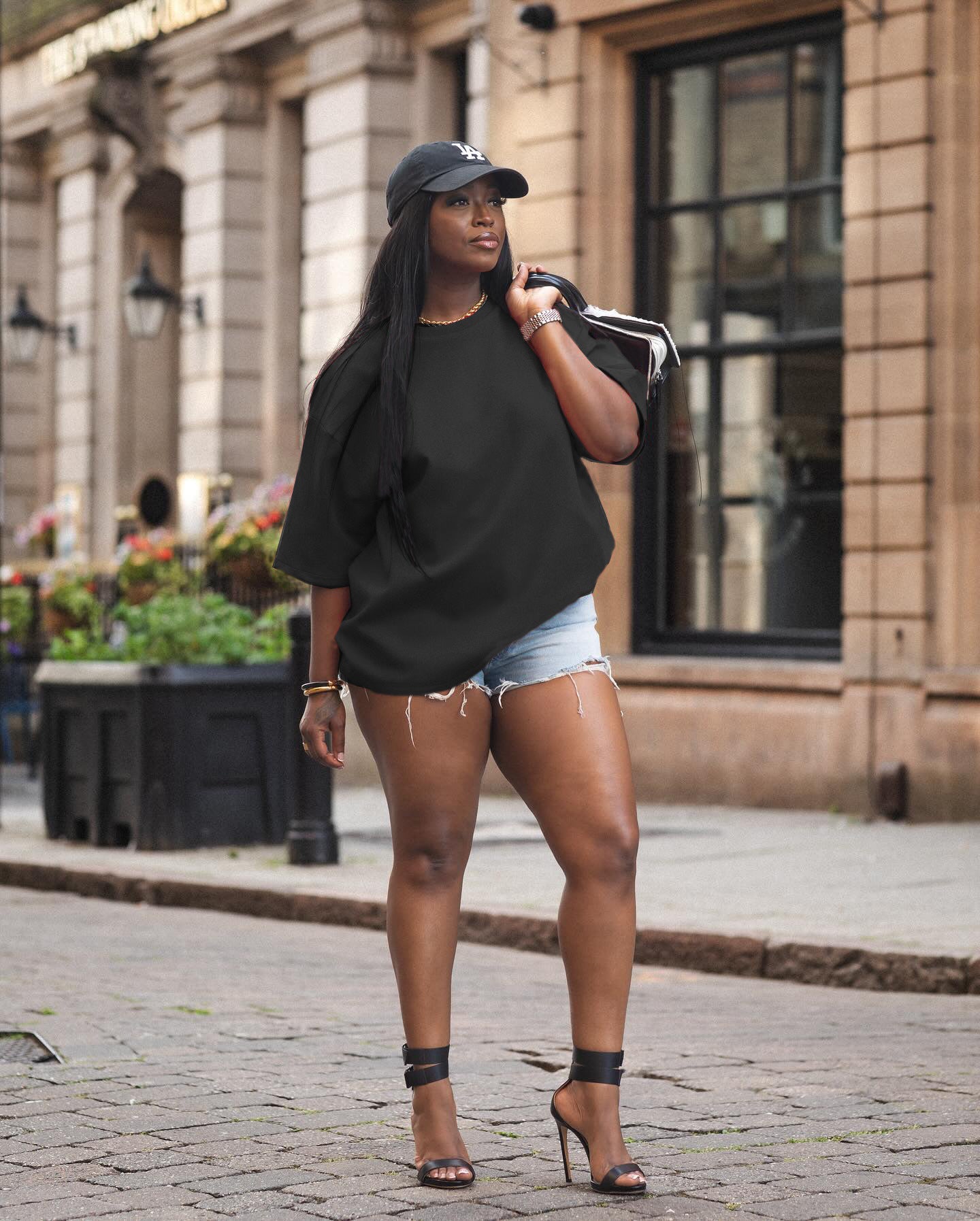 Casual Chic Black Top